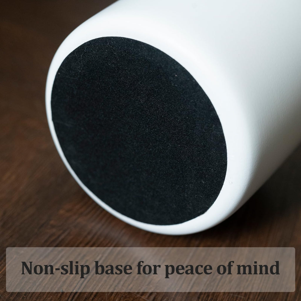 TBOHCRAFED Ceramic Flower Vase Set of 3, Fake Flowers in Vase for Centerpieces with 8 Artificial Autumn Chrysanthemums Artificial Decorative Swags